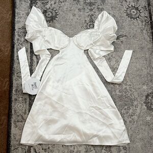 Princess Polly Cindi Mini White Dress